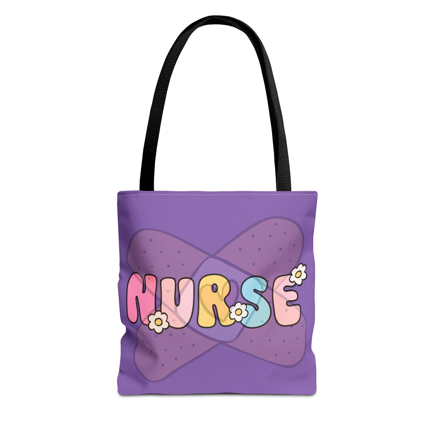 Purple Nurse Tote Bag