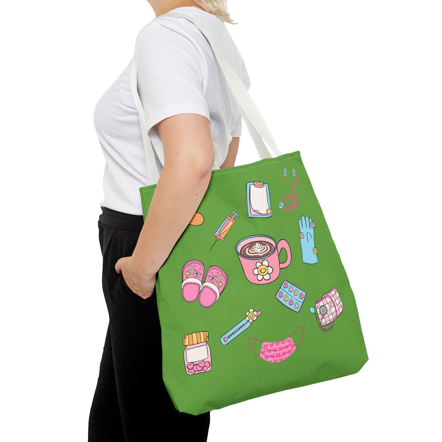 On The Go Tote Bag (Green)