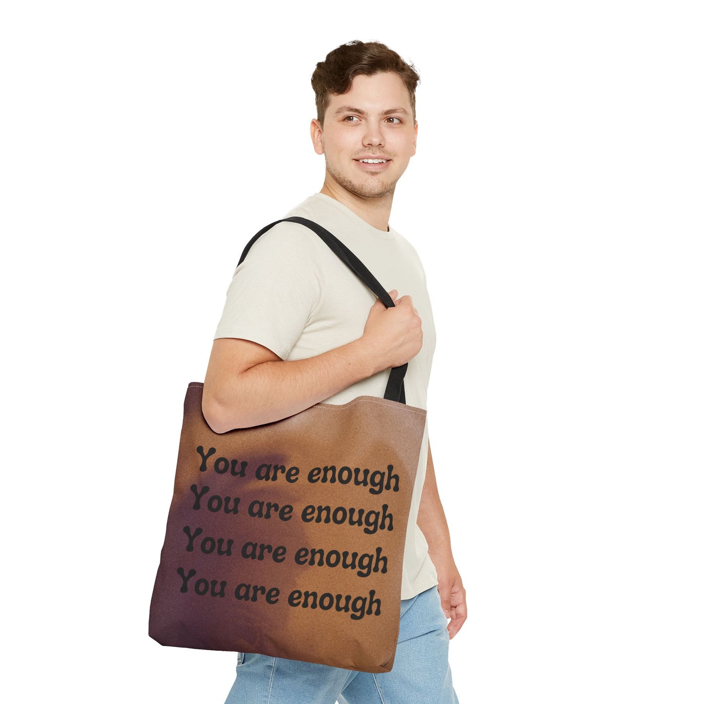 You Are Enough  Tote Bag | Motivational Tote Bag | Self Love