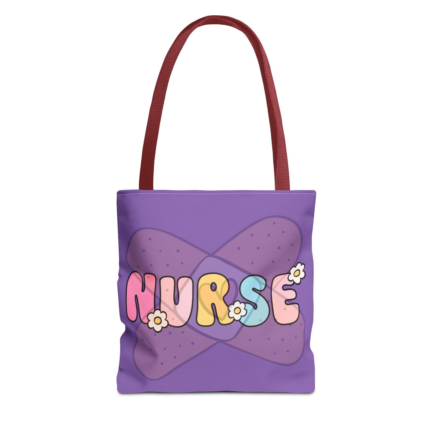 Purple Nurse Tote Bag