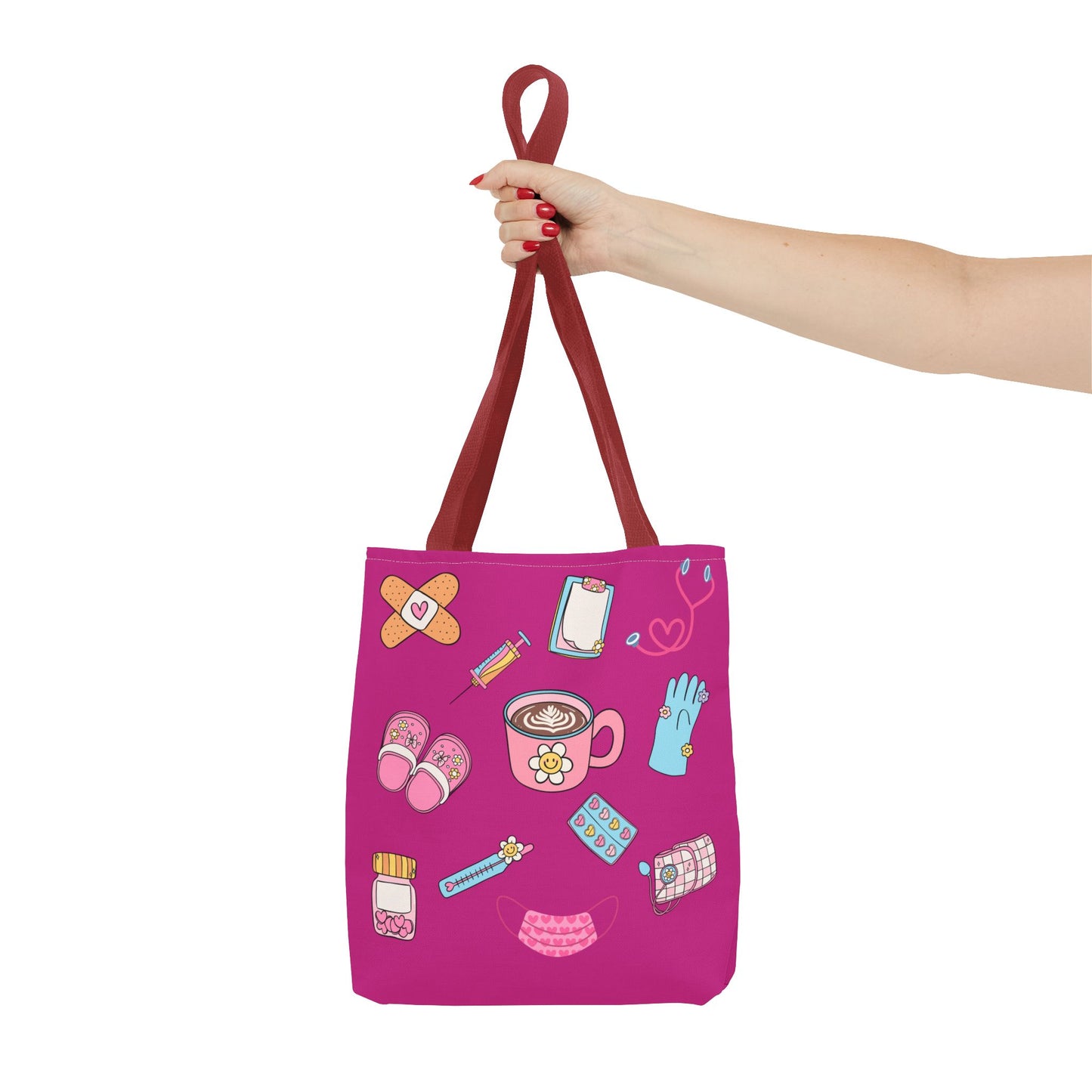 On The Go Tote Bag (Pink)