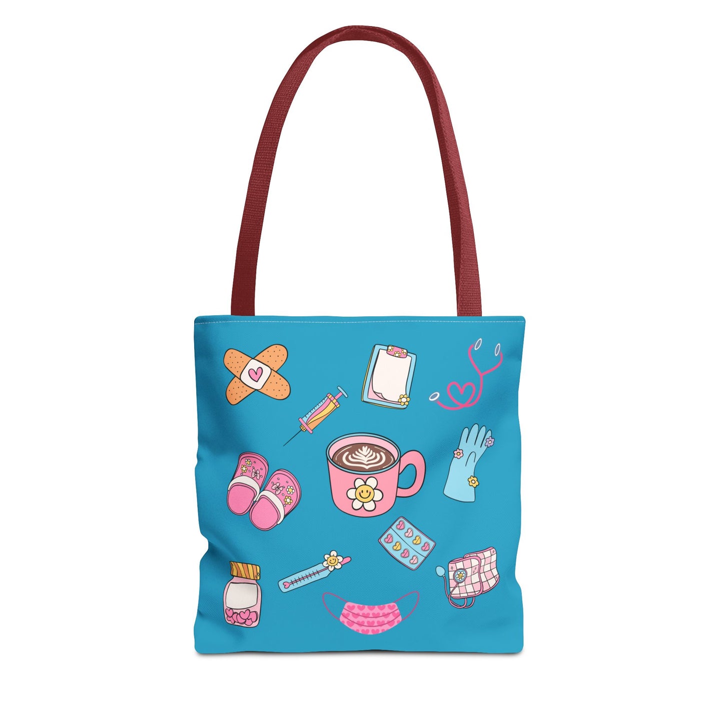 On The Go Tote Bag (Blue)