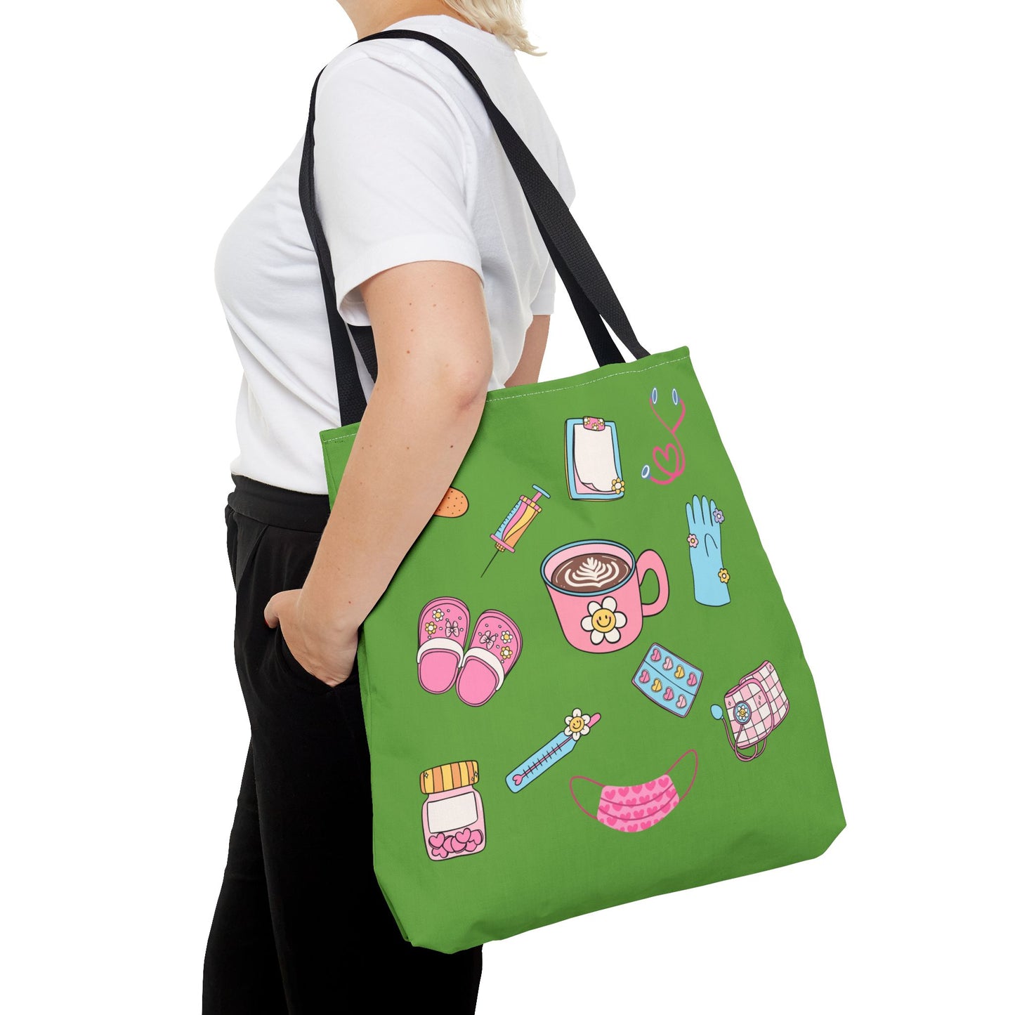 On The Go Tote Bag (Green)