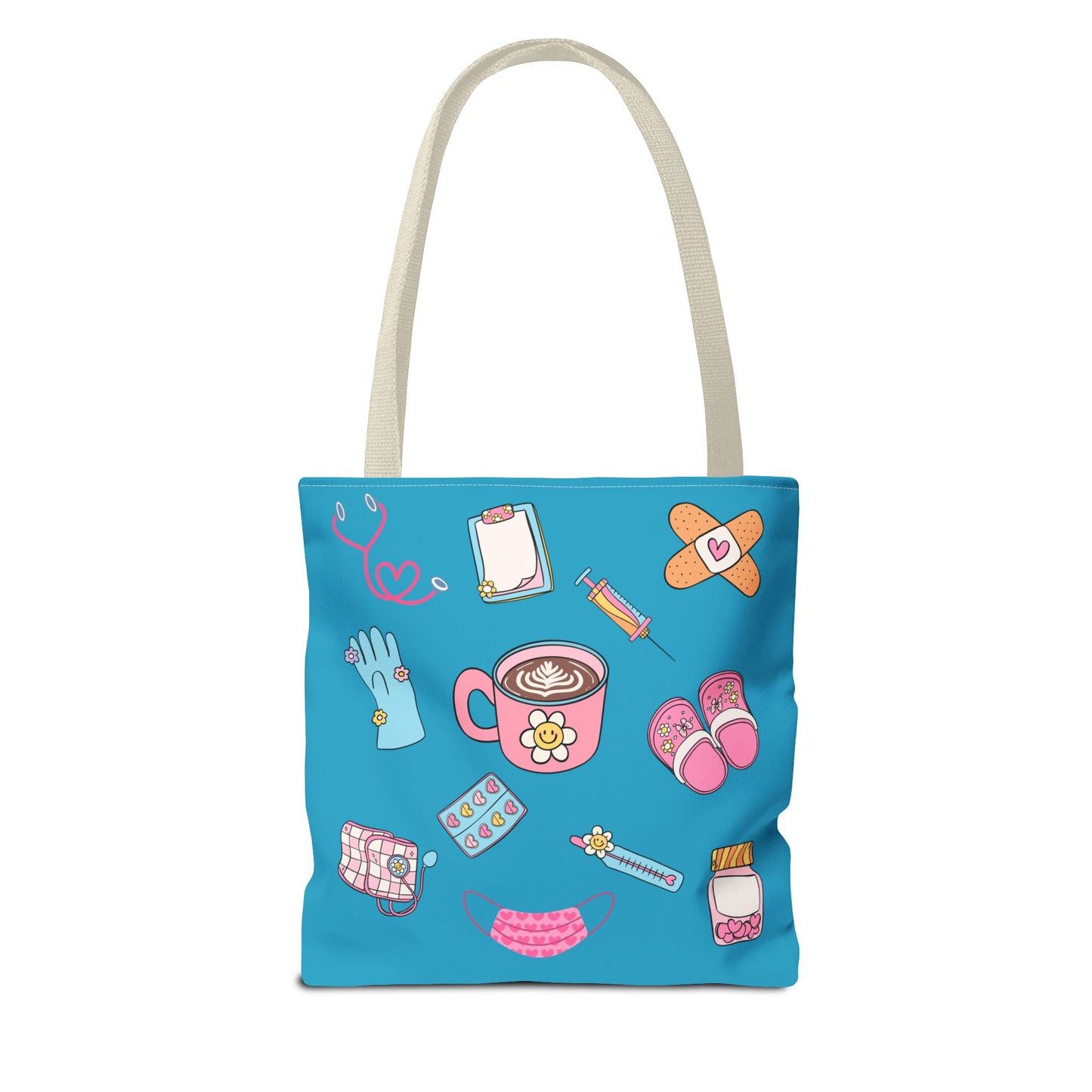 On The Go Tote Bag (Blue)