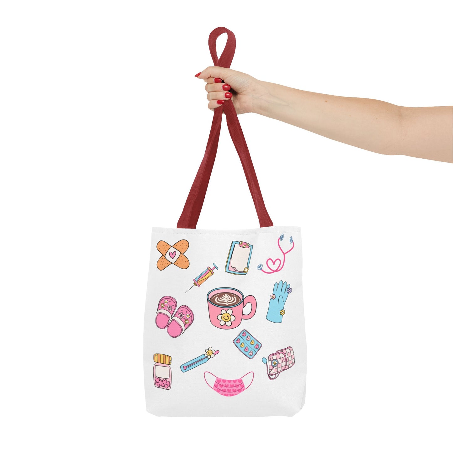 On The Go Tote Bag (White)