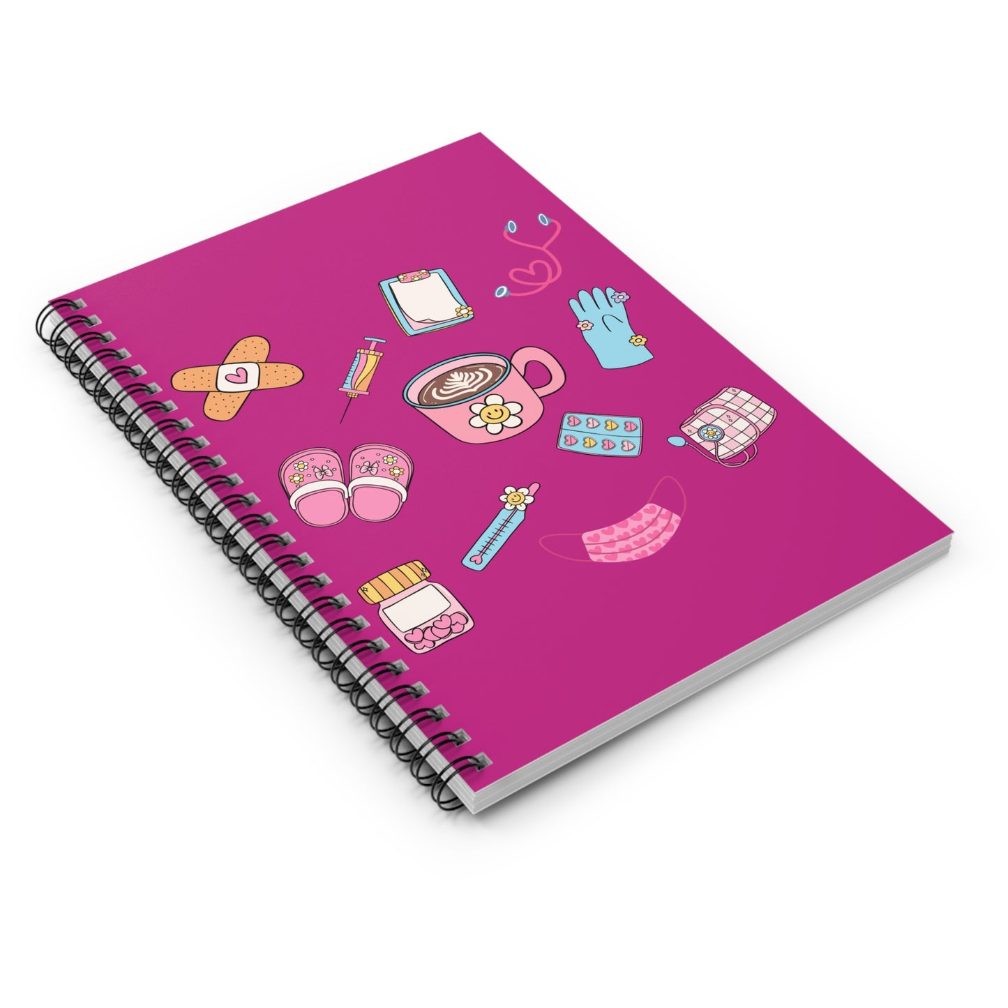 Nurse Spiral Notebook - Ruled Line