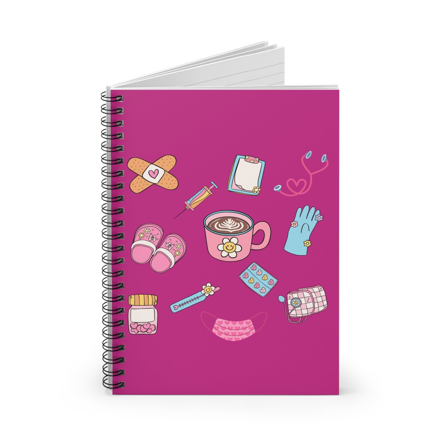 Nurse Spiral Notebook - Ruled Line