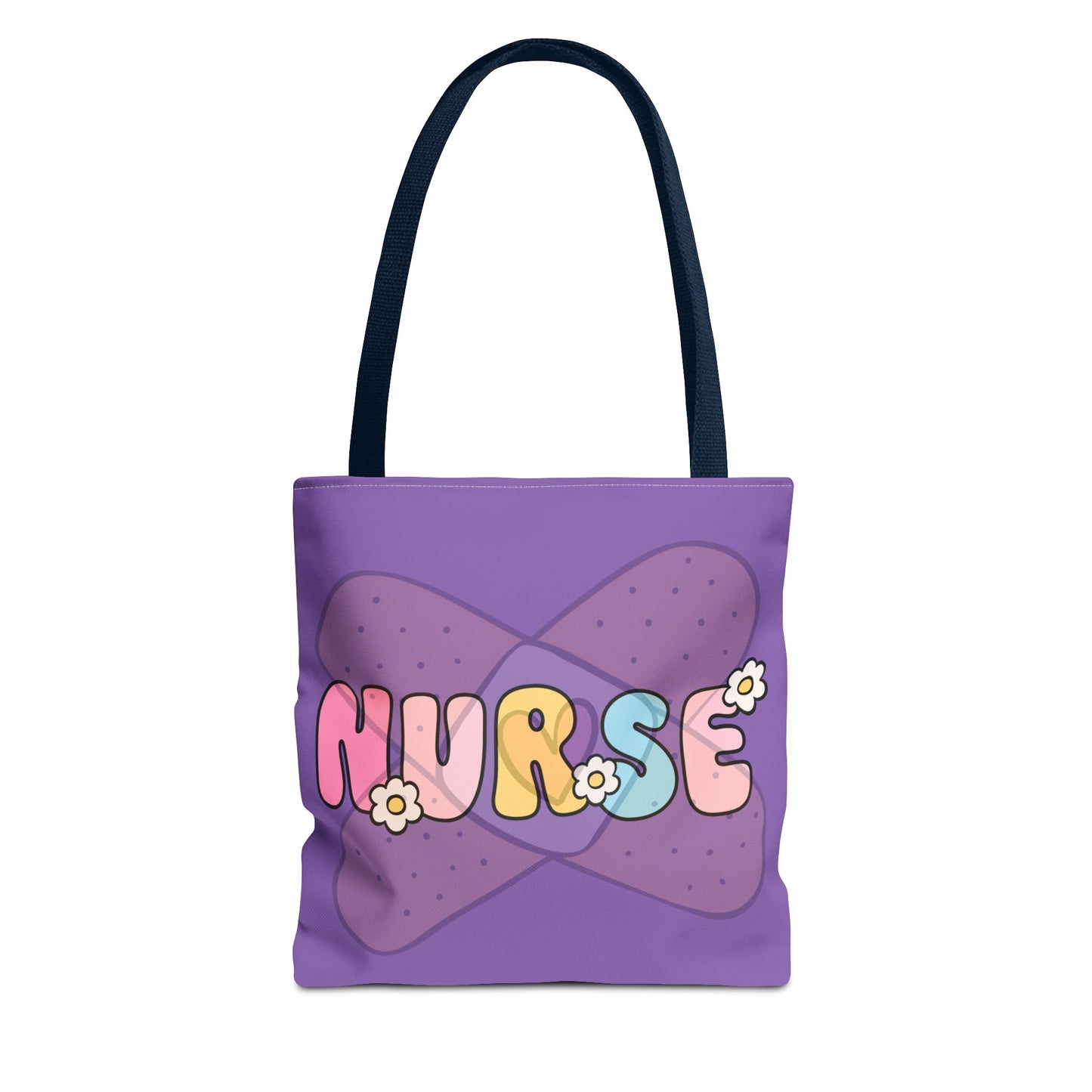 Purple Nurse Tote Bag