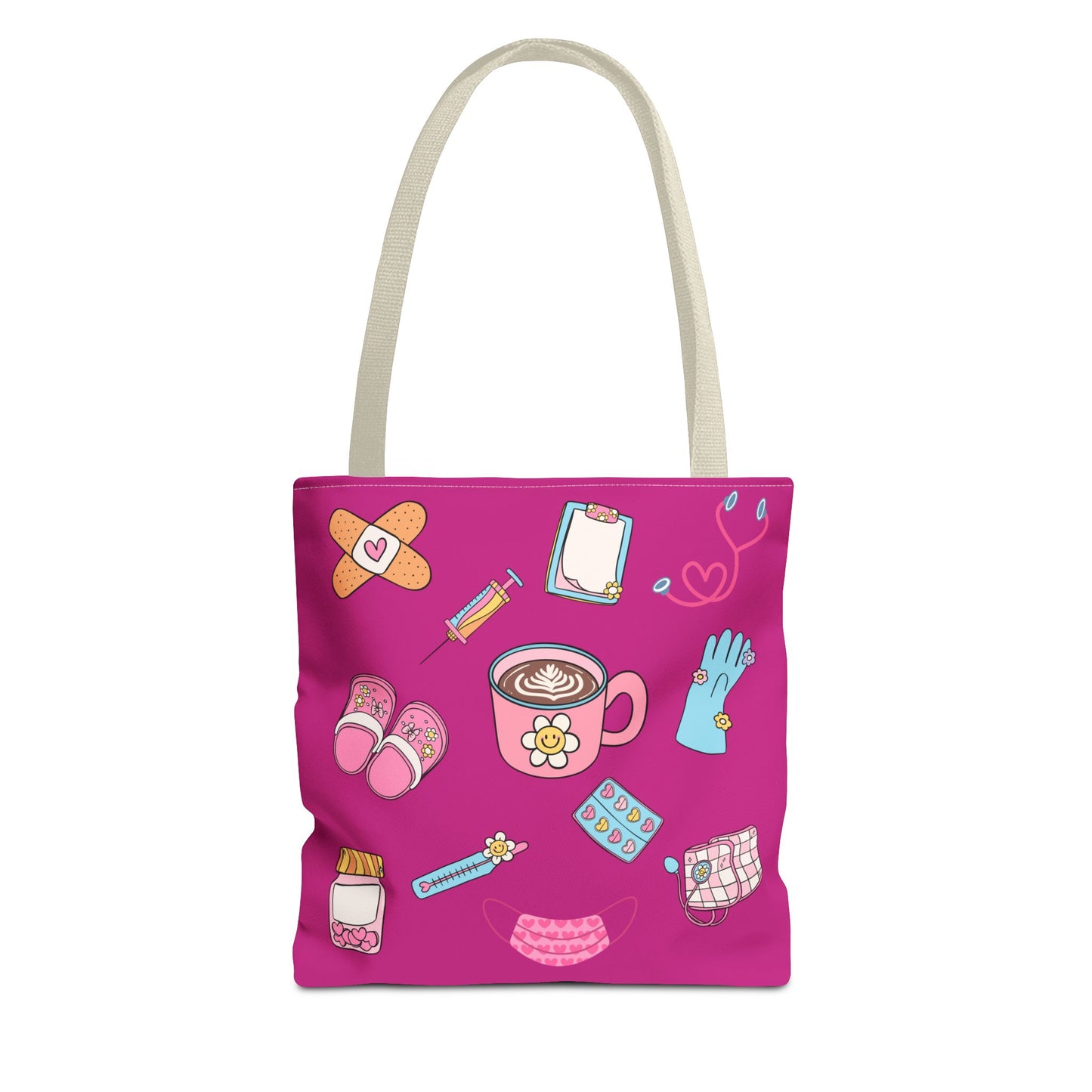 On The Go Tote Bag (Pink)