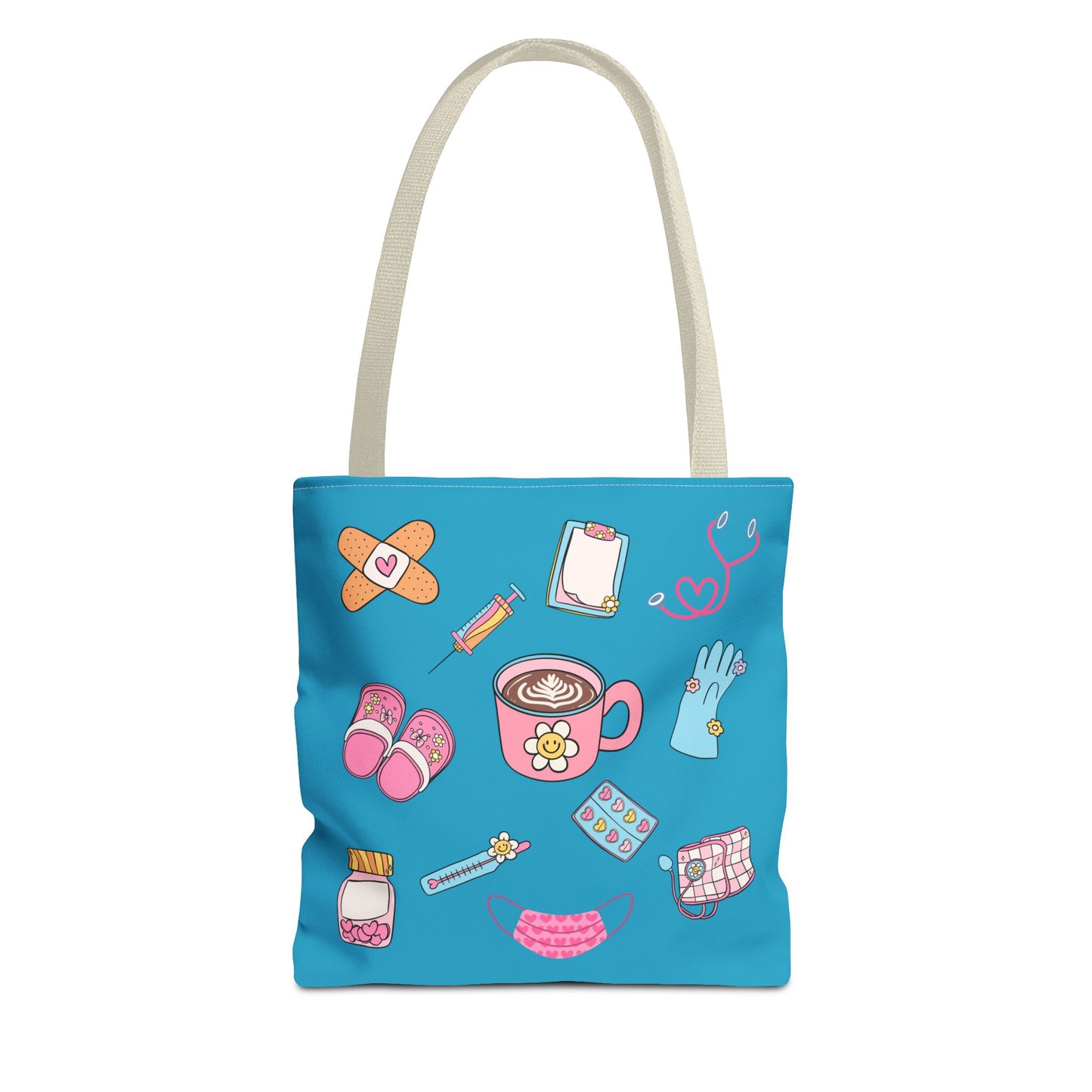 On The Go Tote Bag (Blue)