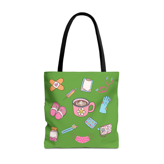 On The Go Tote Bag (Green)