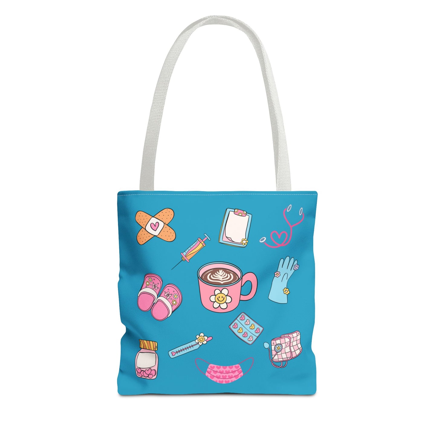 On The Go Tote Bag (Blue)