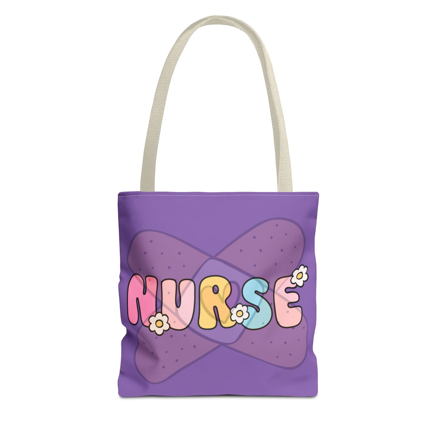 Purple Nurse Tote Bag