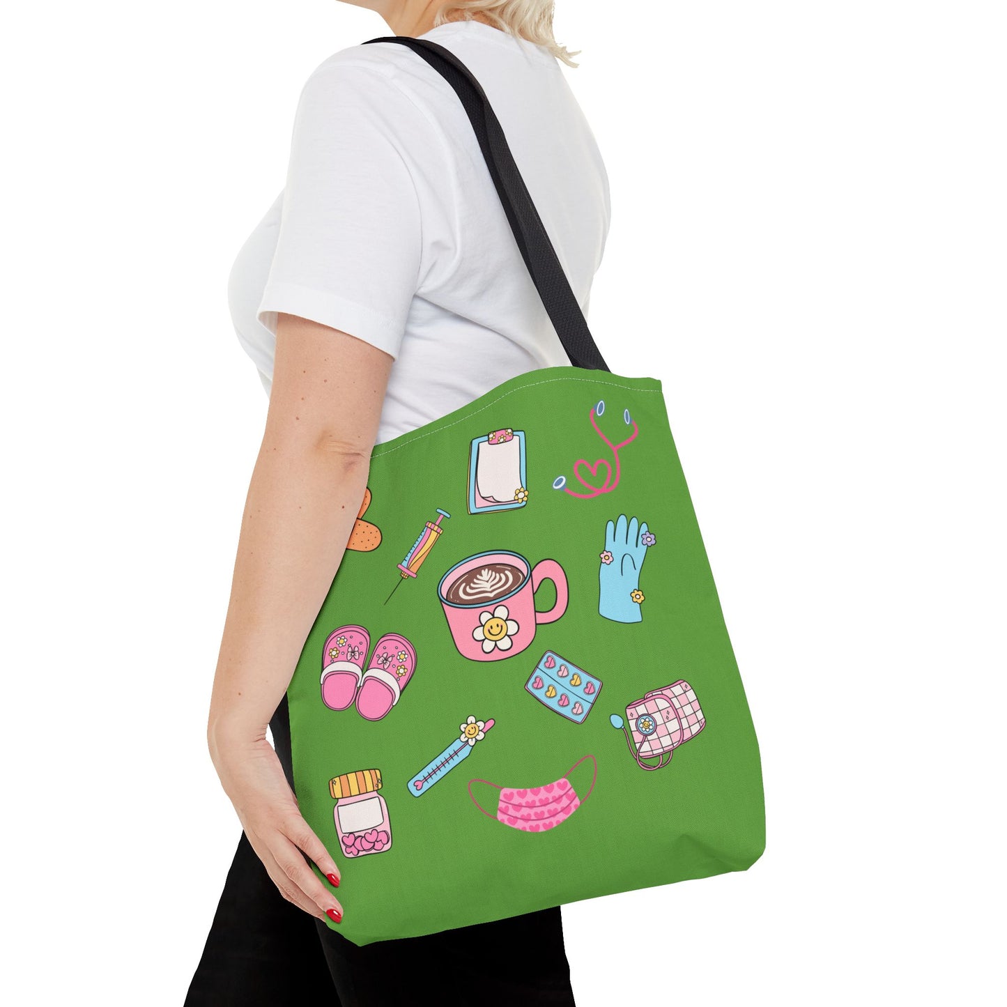 On The Go Tote Bag (Green)