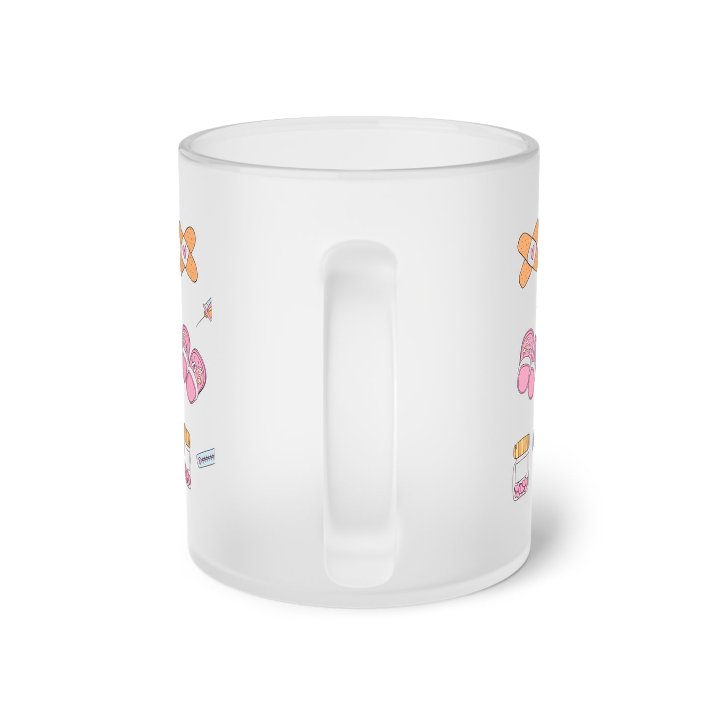 Frosted Glass Mug