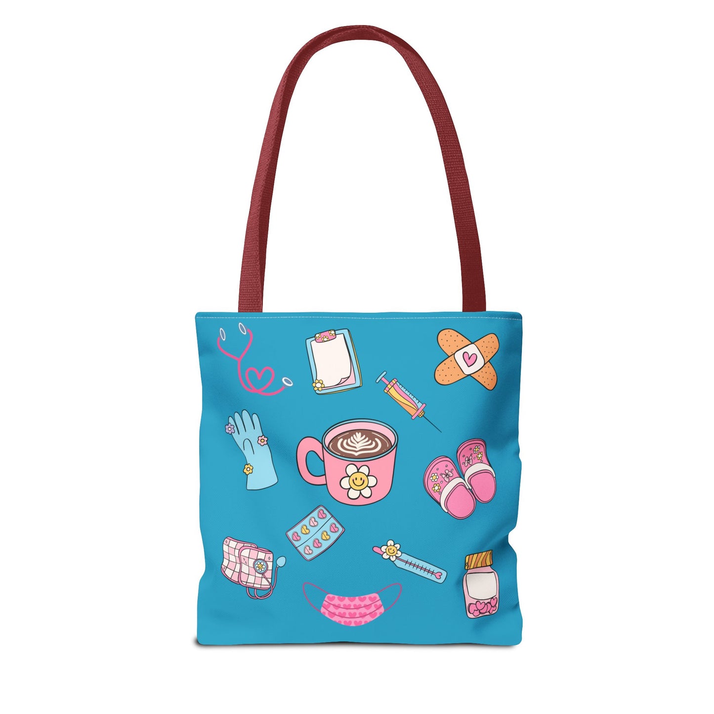 On The Go Tote Bag (Blue)