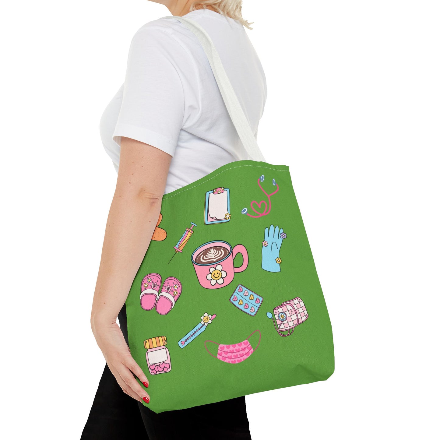 On The Go Tote Bag (Green)