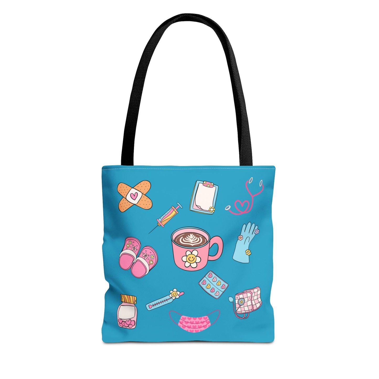 On The Go Tote Bag (Blue)