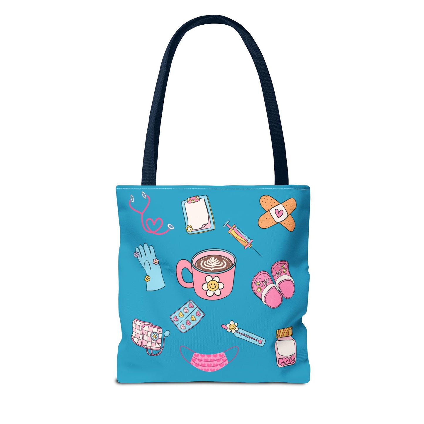 On The Go Tote Bag (Blue)