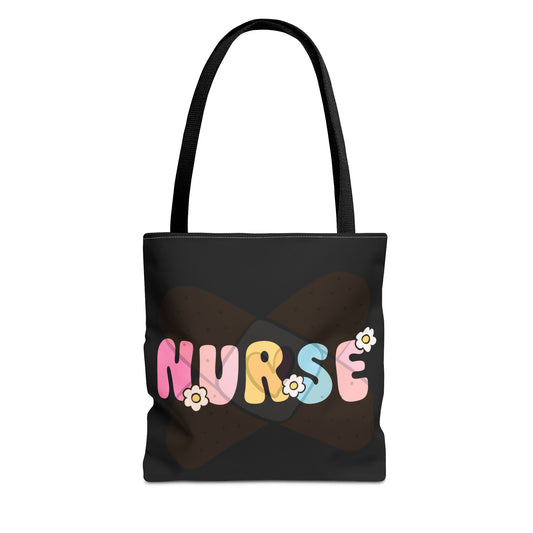 Nurse Tote Bag (Black)