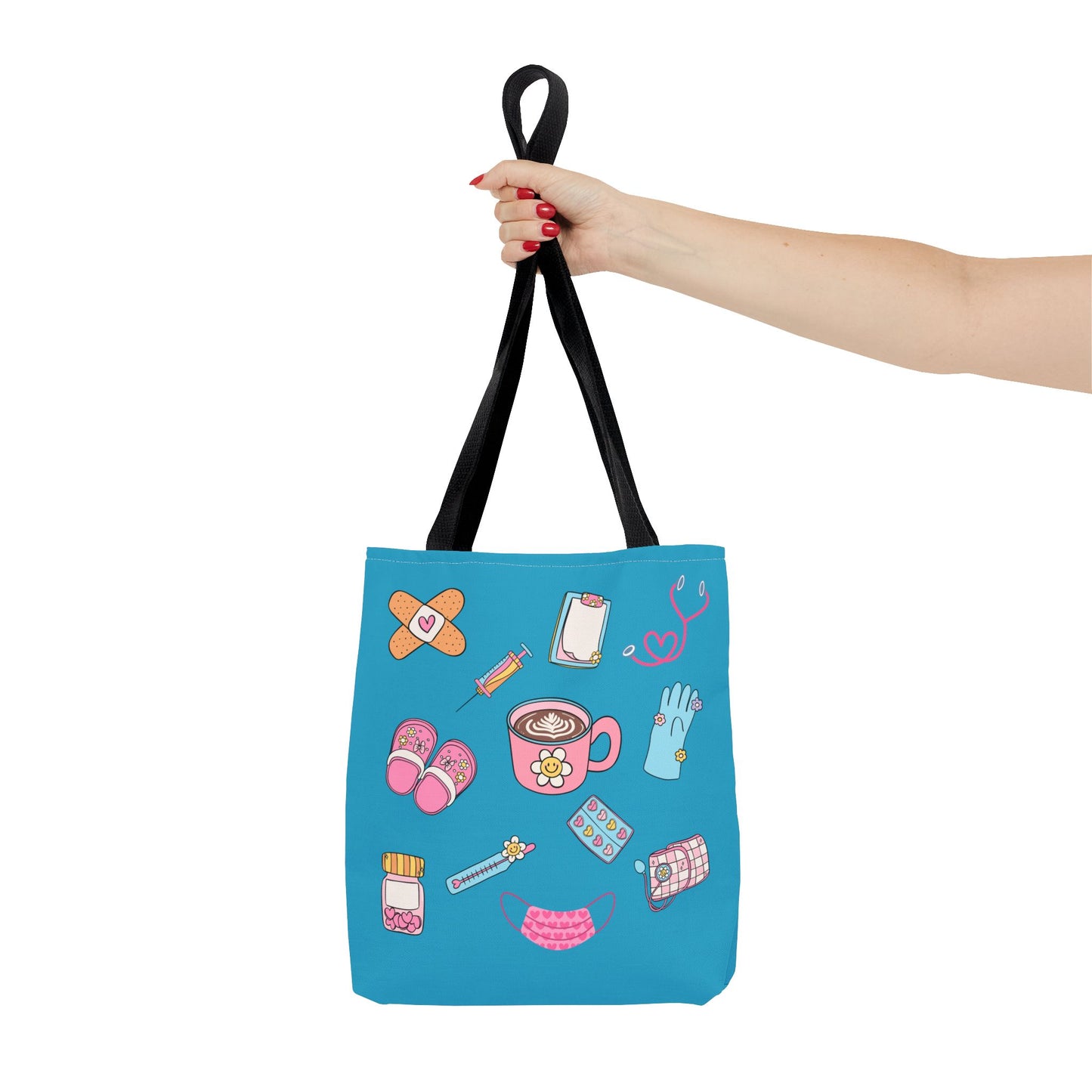 On The Go Tote Bag (Blue)